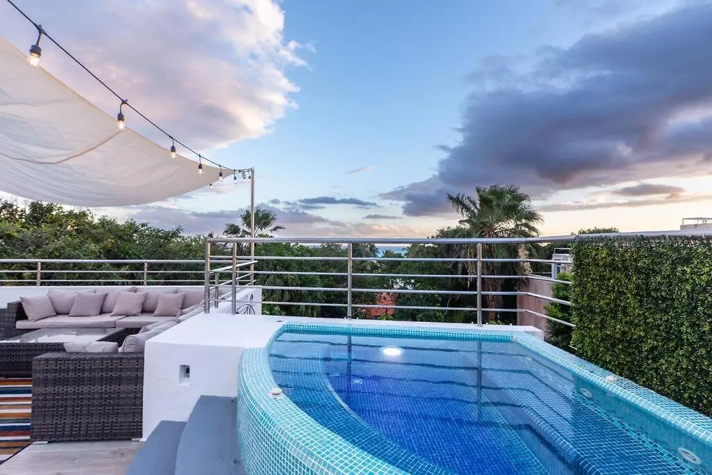 פלאייה דל כרמן Luxury Spacious 5 Bedroom Villa